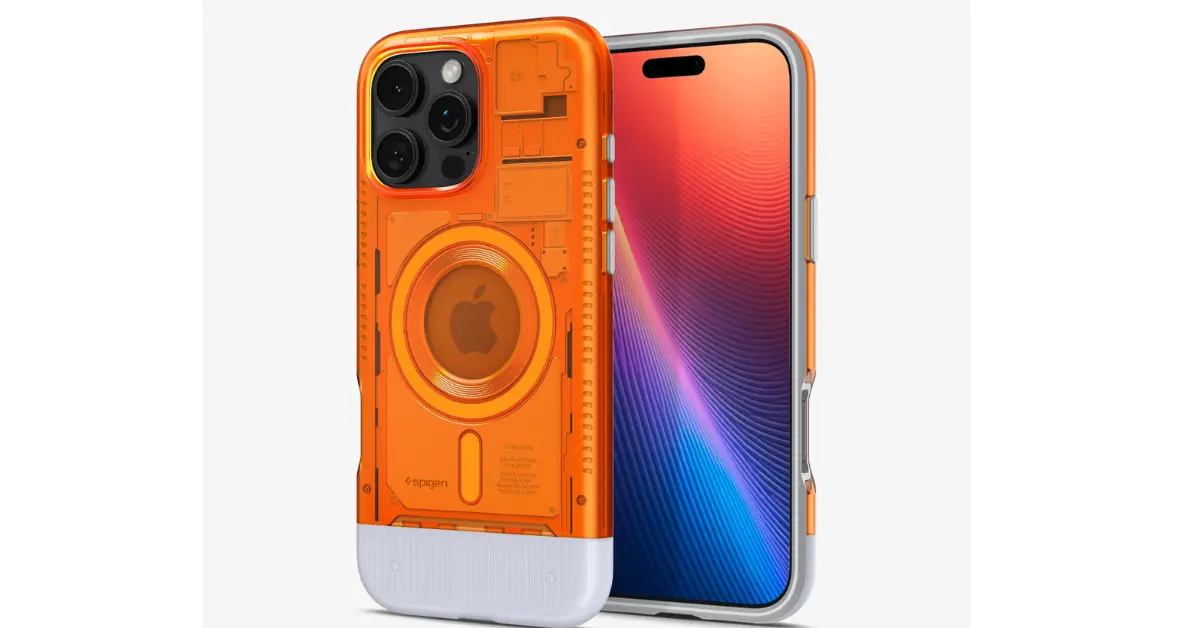 iPhone 16 back cover with camera protection showing raised camera lips